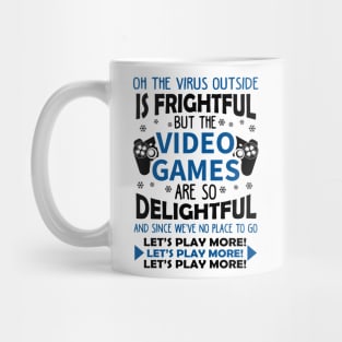 Video Games Ugly Christmas Sweater Mug